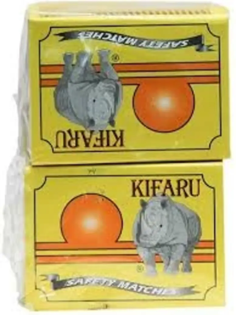 Rhino Ndogo Match Box - 10 S